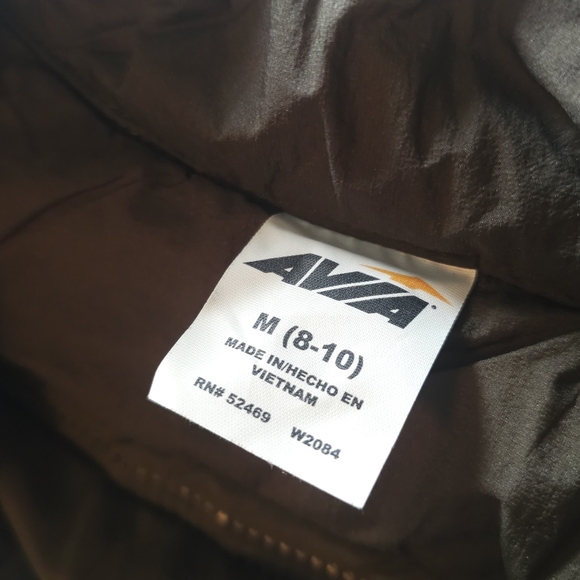 3 Avia Athletic Light Weight Vests with Pockets and Zippers Green, Gray, & Black - Picture 6 of 8